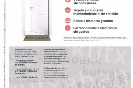 Nueva Oferta KUTXABANK para AVAFI